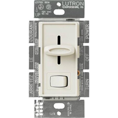 Lutron Dimmer Skylark Slide Alm S-600PH-AL